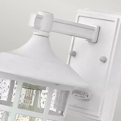 Elstead Lighting Freeport kinkiet zewnętrzny 1x40 W biały HK-FREEPORT2-S-TWH