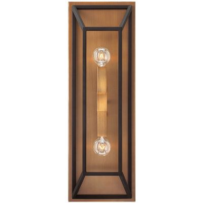 Elstead Lighting Fulton kinkiet 2x60 W mosiądz-brązowy HK-FULTON2