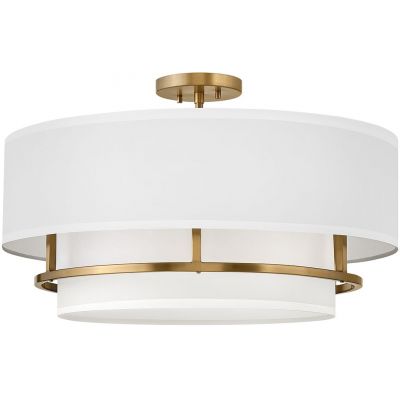 Elstead Lighting Graham lampa wisząca 4x40 W mosiądz lakierowany HK-GRAHAM-L-LCB