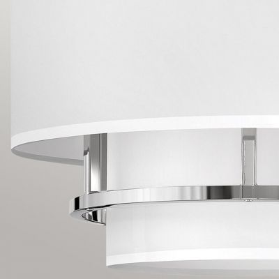 Elstead Lighting Graham lampa wisząca 3x40 W nikiel polerowany HK-GRAHAM-M-PN