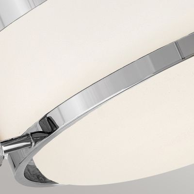 Elstead Lighting Harper plafon 3x60 W biały-chrom polerowany HK-HARPER-F-CM