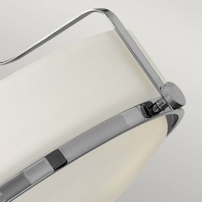 Elstead Lighting Harper lampa podsufitowa 3x60 W biała-chrom polerowany HK-HARPER-SFS-CM