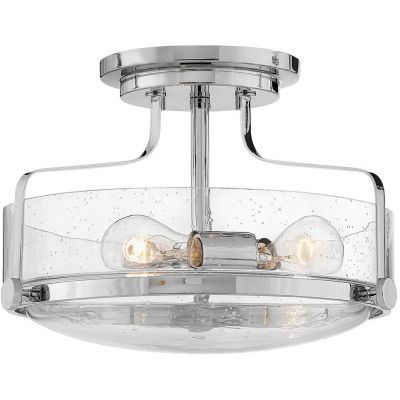 Elstead Lighting Harper lampa podsufitowa 3x60 W chrom polerowany-przezroczysta HK-HARPER-SFS-CM-CS