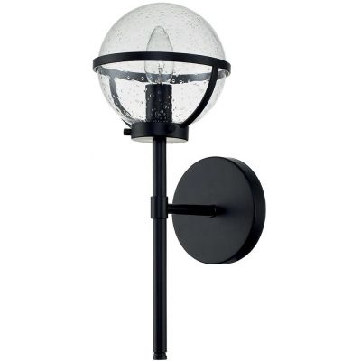 Elstead Lighting Hollis kinkiet 1x40 W czarny HK-HOLLIS1-C-BK-BATH