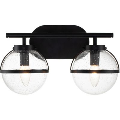 Elstead Lighting Hollis kinkiet 2x40 W czarny HK-HOLLIS2-C-BK-BATH