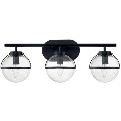 Elstead Lighting Hollis kinkiet 3x40 W czarny HK-HOLLIS3-C-BK-BATH
