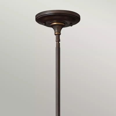 Elstead Lighting Mayflower lampa wisząca 1x60 W brązowa HK-MAYFLOWER-P-B