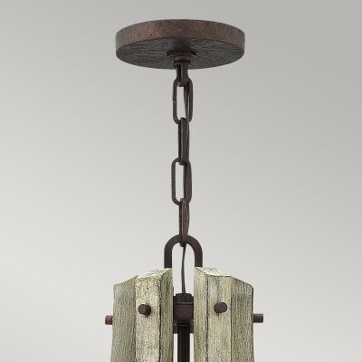 Elstead Lighting Middlefield lampa wisząca 6x60 W rdzawe żelazo HK-MIDDLEFIELD6