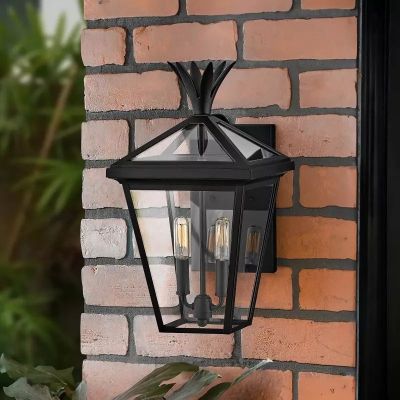 Elstead Lighting Palma kinkiet zewnętrzny 2x40 W czarny HK-PALMA-M-BK