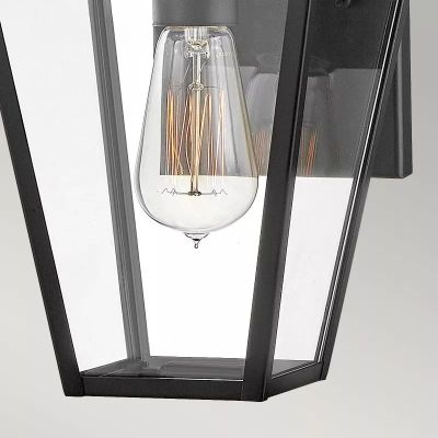 Elstead Lighting Palma kinkiet zewnętrzny 1x60 W czarny HK-PALMA-S-BK