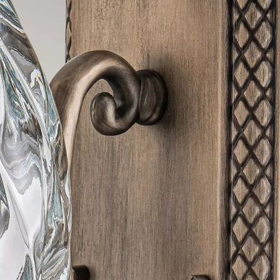 Elstead Lighting Plantation kinkiet zewnętrzny 1x40 W brązowy HK-PLANTATION-M-BU