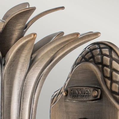 Elstead Lighting Plantation kinkiet zewnętrzny 1x40 W brązowy HK-PLANTATION-S-BU