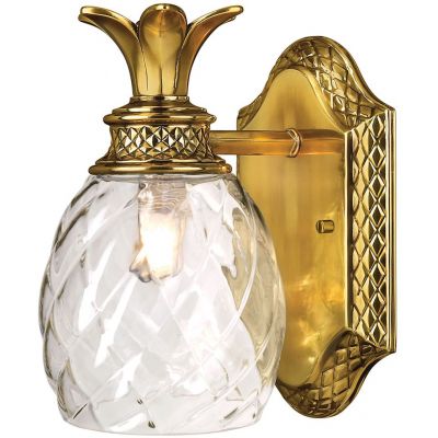 Elstead Lighting Plantation kinkiet 1x3 W oksydowany mosiądz HK-PLANTATION1-BATH-BB