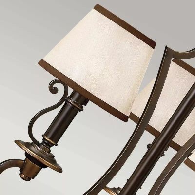Elstead Lighting Plymouth lampa wisząca 3x40 W brązowa HK-PLYMOUTH3