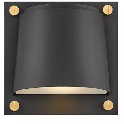 Elstead Lighting Scout kinkiet zewnętrzny 1x8 W czarny HK-SCOUT-BK