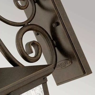 Elstead Lighting Trellis kinkiet zewnętrzny 3x60 W brązowy HK-TRELLIS2-M