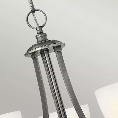Elstead Lighting Truman lampa wisząca 3x60 W nikiel HK-TRUMAN3