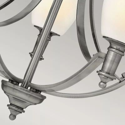 Elstead Lighting Truman lampa wisząca 5x60 W nikiel HK-TRUMAN5