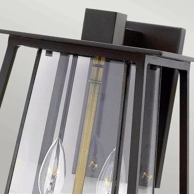 Elstead Lighting Walker kinkiet zewnętrzny 2x60 W brązowy HK-WALKER2-L