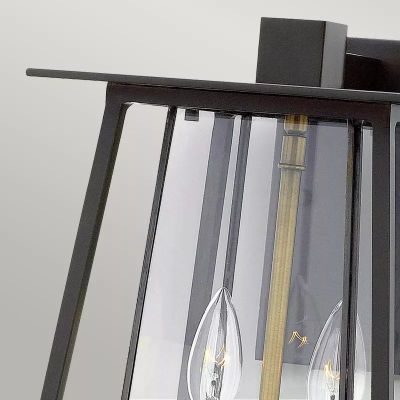 Elstead Lighting Walker kinkiet zewnętrzny 2x60 W brązowy HK-WALKER2-L