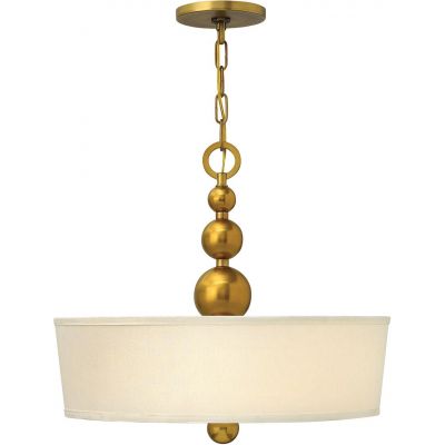 Elstead Lighting Zelda lampa wisząca 3x60 W vintage mosiądz HK-ZELDA-P-B-VS