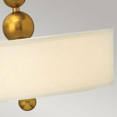 Elstead Lighting Zelda lampa wisząca 3x60 W vintage mosiądz HK-ZELDA-P-B-VS