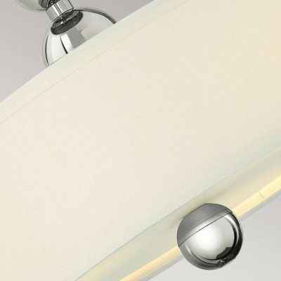 Elstead Lighting Zelda lampa podsufitowa 3x60 W nikiel polerowany HK-ZELDA-SF-PN