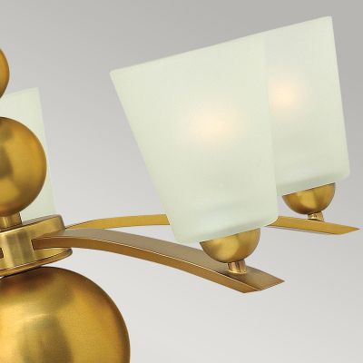 Elstead Lighting Zelda lampa wisząca 5x6 W vintage mosiądz HK-ZELDA5-VS