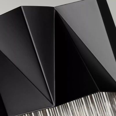 Elstead Lighting Zuma kinkiet 3x9 W czarny-srebrny HK-ZUMA-3W-SBS