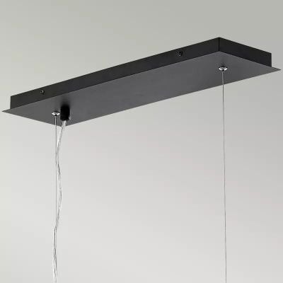 Elstead Lighting Zuma lampa wisząca 6x60 W czarna/złota HK-ZUMA-ISLE-SBG