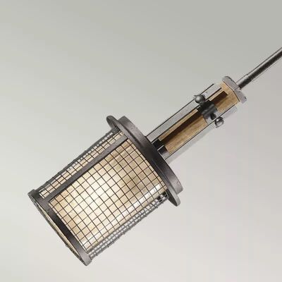 Elstead Lighting Ahrendale lampa wisząca 1x60 W brązowa KL-AHRENDALE-MP