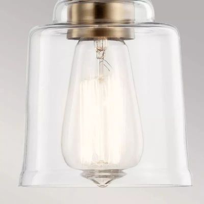 Elstead Lighting Aivian lampa wisząca 1x60 W mosiądz KL-AIVIAN-P-WBR