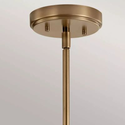 Elstead Lighting Aivian lampa wisząca 3x60 W mosiądz KL-AIVIAN3-WBR