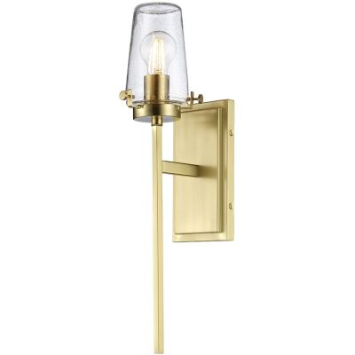 Elstead Lighting Alton kinkiet 1x40 W szczotkowany mosiądz KL-ALTON1-BATH-BB