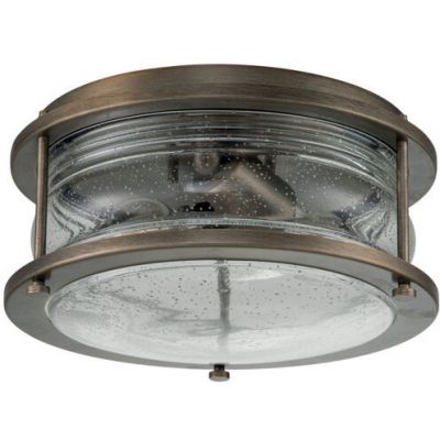 Elstead Lighting Ashland Bay plafon zewnętrzny 1x60 W oksydowany brąz KL-ASHLANDBAY-F-BU
