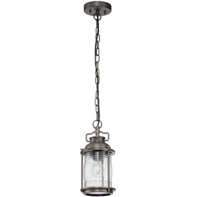 Elstead Lighting Ashland Bay lampa wisząca 1x60 W oksydowany brąz KL-ASHLANDBAY8-S-BU