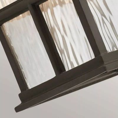 Elstead Lighting Beacon Square kinkiet zewnętrzny 1x60 W brązowy KL-BEACON-SQUARE-M-OZ