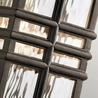 Elstead Lighting Beacon Square kinkiet zewnętrzny 1x60 W brązowy KL-BEACON-SQUARE-S-OZ