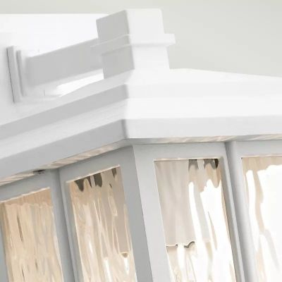 Elstead Lighting Beacon Square kinkiet zewnętrzny 1x60 W biały KL-BEACON-SQUARE-S-WHT