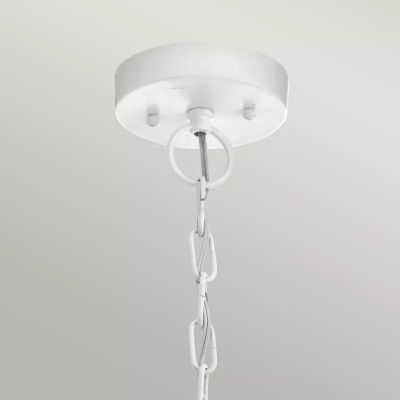 Elstead Lighting Beacon Square lampa wisząca 1x60 W biała KL-BEACON-SQUARE8-WHT