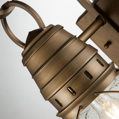 Elstead Lighting Bridge Point kinkiet zewnętrzny 1x60 W mosiądz KL-BRIDGEPOINT-M-NBR