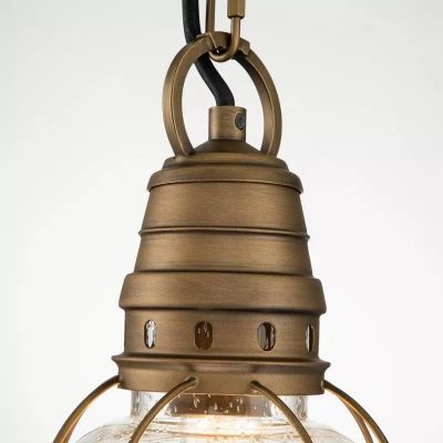 Elstead Lighting Beacon Square lampa wisząca 1x60 W mosiądz KL-BRIDGEPOINT8S-NBR