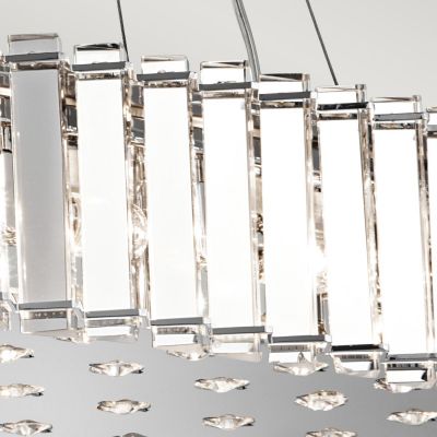 Elstead Lighting Crystal Skye lampa wisząca 12x3 W chrom KL-CRYSTAL-SKYE-I-L