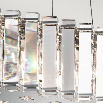 Elstead Lighting Crystal Skye lampa wisząca 8x3 W chrom KL-CRYSTAL-SKYE-ISLE