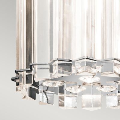 Elstead Lighting Crystal Skye lampa wisząca 2x3 W chrom KL-CRYSTAL-SKYE-MP