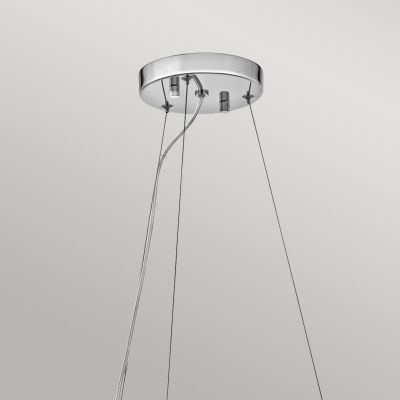 Elstead Lighting Crystal Skye lampa wisząca 6x3 W chrom KL-CRYSTAL-SKYE-P-A