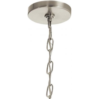 Elstead Lighting Deryn lampa wisząca 3x60 W szary/popielaty KL-DERYN3-DAG