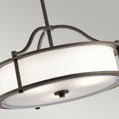 Elstead Lighting Emory lampa wisząca 3x60 W stary brąz KL-EMORY-P-S-OZ