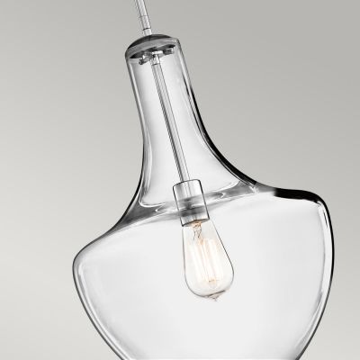 Elstead Lighting Everly lampa wisząca 1x60 W chrom KL-EVERLY-P-M-CH