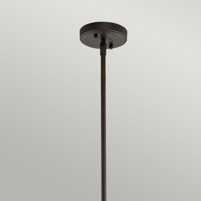 Elstead Lighting Everly lampa wisząca 1x60 W brązowa KL-EVERLY-P-M-OZ